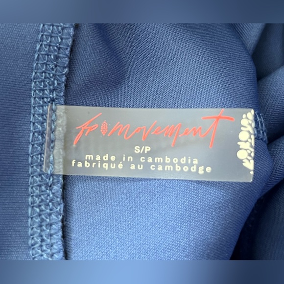 NWT Free People Back it Up Onesie in Pool Blue - Picture 13 of 13